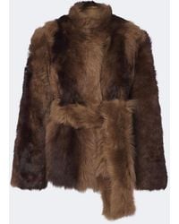 Nour Hammour - Elsa Shearling Jacket - Lyst