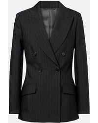 Gucci - Pinstripe Wool Blazer - Lyst