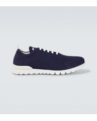 Kiton - Sneakers Fits Aus Strick - Lyst