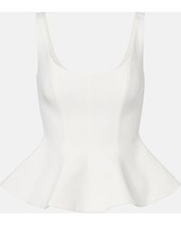 Roland Mouret - Crepe Top - Lyst