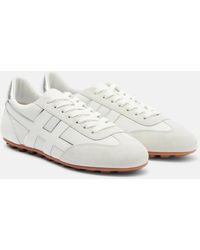 Hogan - Baskets Olympia En Cuir - Lyst