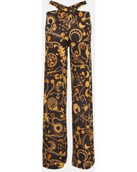 Marine Serre - Bedruckte Hose - Lyst