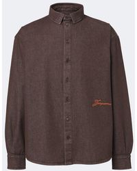 Jacquemus - Hemd De-Nimes Simon Aus Denim - Lyst