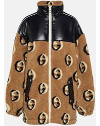 Gucci - Interlocking G Wool-blend Fleece Jacket - Lyst