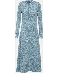 Polo Ralph Lauren - Floral Cotton Maxi Dress - Lyst