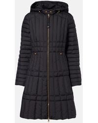 Moncler - Menthelong Quilted Down Coat - Lyst
