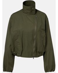 Vince - Cotton-Blend Jacket - Lyst