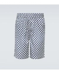 Frescobol Carioca - Palma Printed Silk-Blend Shorts - Lyst