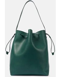 The Row - Belvedere Leather Bucket Bag - Lyst