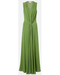Sportmax - Draped Maxi Dress - Lyst