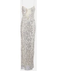 Christopher Esber - Robe Salacia Mit Pailletten - Lyst
