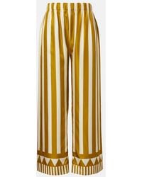 Eres - Pacha Striped Silk Twill Palazzo Pants - Lyst