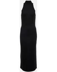 TOTEME - Turtleneck Wool-Blend Midi Dress - Lyst