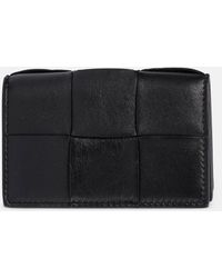 Bottega Veneta - Business Intreccio Leather Wallet - Lyst