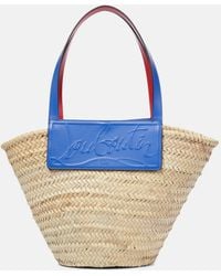 Christian Louboutin - Loubishore Woven Tote - Lyst
