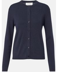 Lisa Yang - Abeena Ribbed-Knit Cotton And Cashmere Cardigan - Lyst