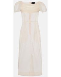 Simone Rocha - Tulle Midi Dress - Lyst