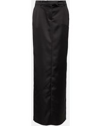GIUSEPPE DI MORABITO - Satin Maxi Skirt - Lyst