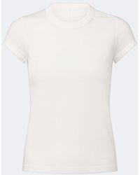 Rick Owens - Cropped Level Cotton T-Shirt - Lyst