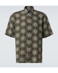 Frescobol Carioca - Castro Printed Linen Bowling Shirt - Lyst