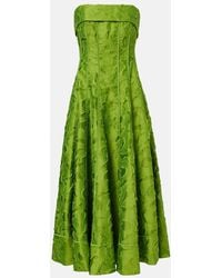 Jonathan Simkhai - Bustier-Kleid Imogen Aus Jacquard - Lyst