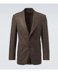 Tom Ford - Shelton Wool, Silk, And Linen Blazer - Lyst