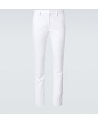 ZEGNA - Comfort Mid-Rise Cotton Chinos - Lyst