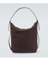 Studio Nicholson - Airport Leather-Trimmed Tote Bag - Lyst