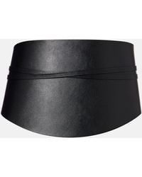 DEHANCHE - Cinturon Undone De Piel - Lyst