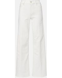 FRAME - Le Slim Palazzo Wide-Leg Jeans - Lyst