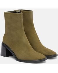 Souliers Martinez - Mona 60 Suede Ankle Boots - Lyst