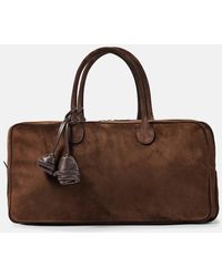 Magda Butrym - Brigitte Large Suede Duffel Bag - Lyst