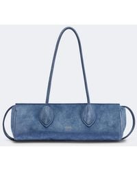 KHAITE - Donna Medium Suede Shoulder Bag - Lyst