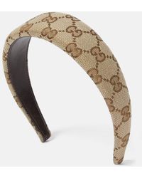 Gucci - GG Canvas Headband - Lyst