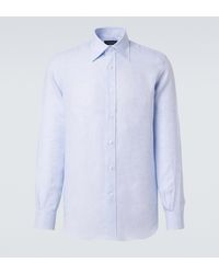 Thom Sweeney - Linen Shirt - Lyst