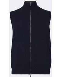Fedeli - Knitted Cashmere Vest - Lyst