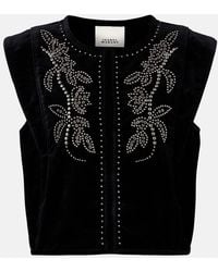 Isabel Marant - Chaleco Poppy Adornado - Lyst