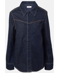 Victoria Beckham - Denim Shirt - Lyst