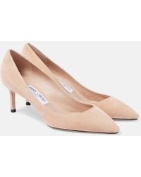 Jimmy Choo - Romy 60 Suede Pumps - Lyst