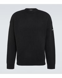Balenciaga - Oversized Wool-Blend Sweater - Lyst