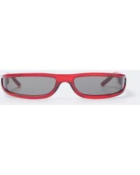 Rick Owens - Fog Rectangular Sunglasses - Lyst