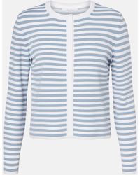 Max Mara - Master Striped Cardigan - Lyst