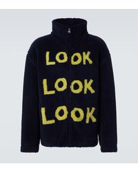 JW Anderson - Jacke Look Look Look Aus Teddyfleece - Lyst