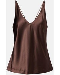 Dorothee Schumacher - Top Sense Of Shine Ii Aus Satin - Lyst