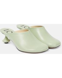 Loewe - Toy Leather Mules - Lyst