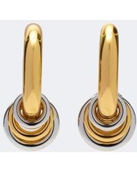DEHANCHE - Revenge 14Kt-Plated Hoop Earrings - Lyst