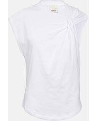Isabel Marant - T-shirt Nayda in jersey di cotone - Lyst