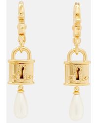 Vivienne Westwood - Celestia Small Drop Earrings - Lyst