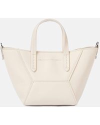 Brunello Cucinelli - Tote Bag Bc Duo Mini Aus Leder - Lyst