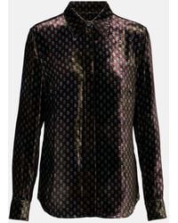 Dries Van Noten - Printed Velvet Shirt - Lyst